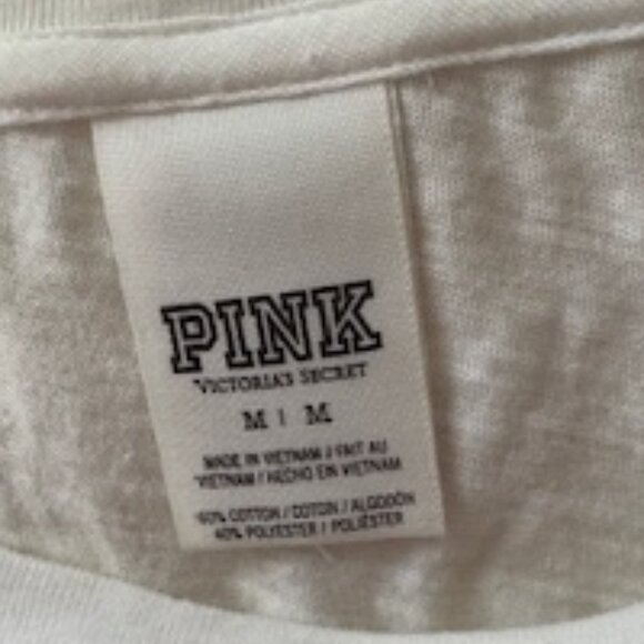 VS Pink bling cropped t-shirt - Picture 4 of 5